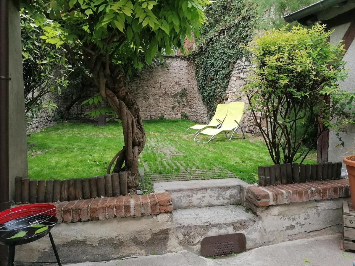 Petit Studio Hypercentre D'Orleans Avec Jardin Exterior foto