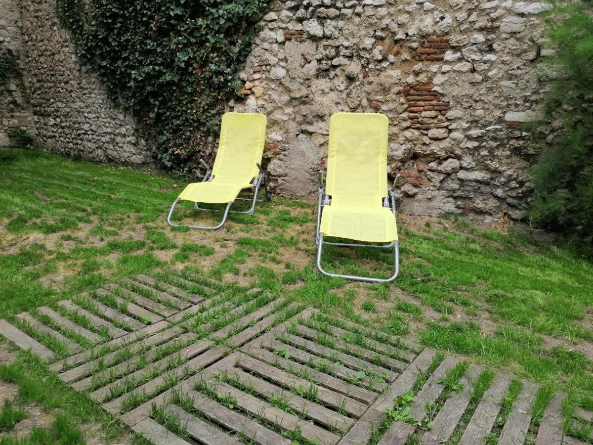 Petit Studio Hypercentre D'Orleans Avec Jardin Exterior foto